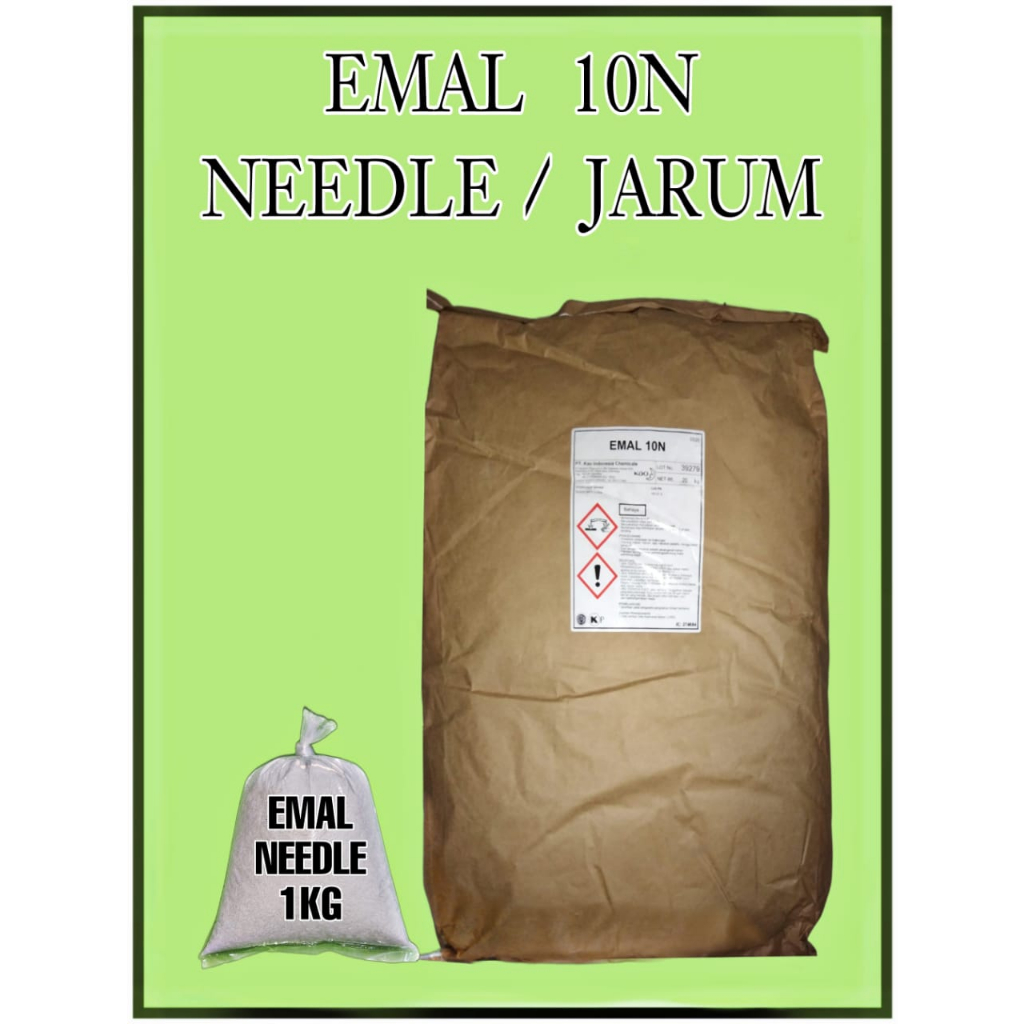 Emal 10N Needle/Jarum/SODIUM LAURYL ETHER SULPHATE (SLS) -1KG