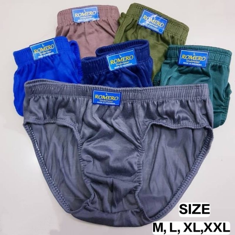 ROMERO  3 PCS Celana Dalam Pria / CD ROMERO