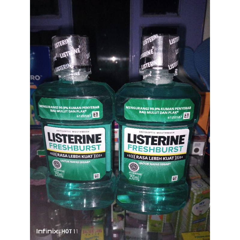 Listerine pembersih mulut obat kumur mulut 250ml