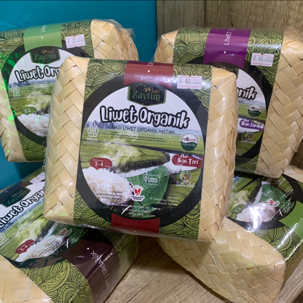 

Nasi liwet instant SARI ZAYTUN nasi liwet ORGANIK Original Ikan Jambal Ikan Teri