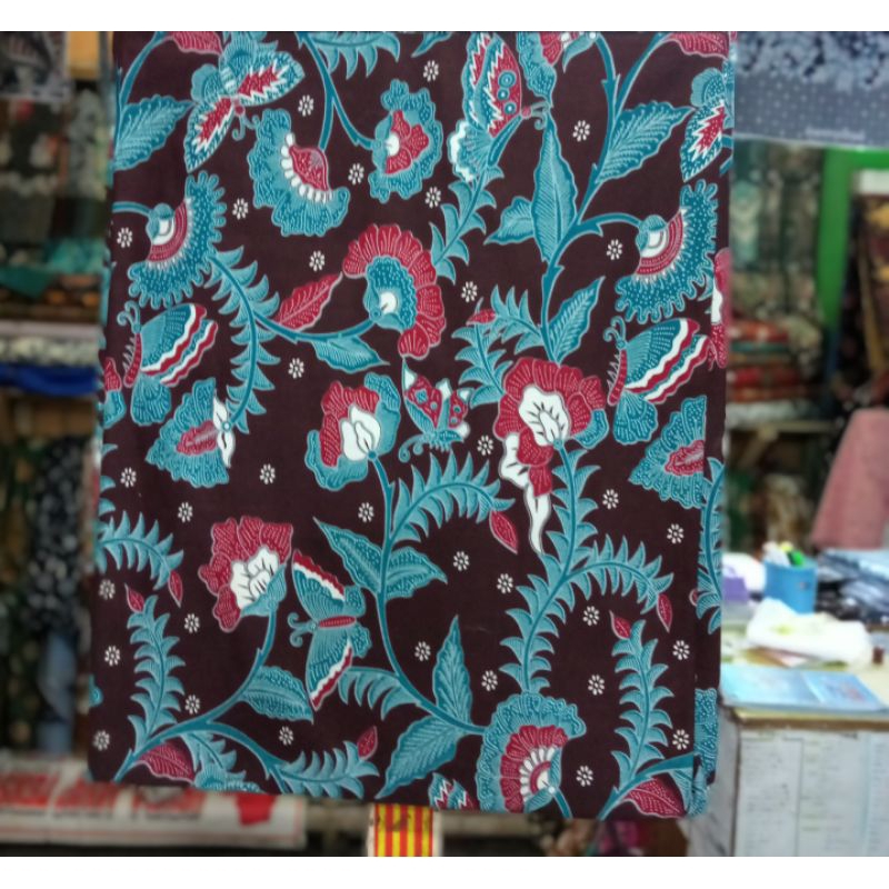 Kain Batik Meteran Bahan Katun Seragam Sarimbit Kemeja Gamis