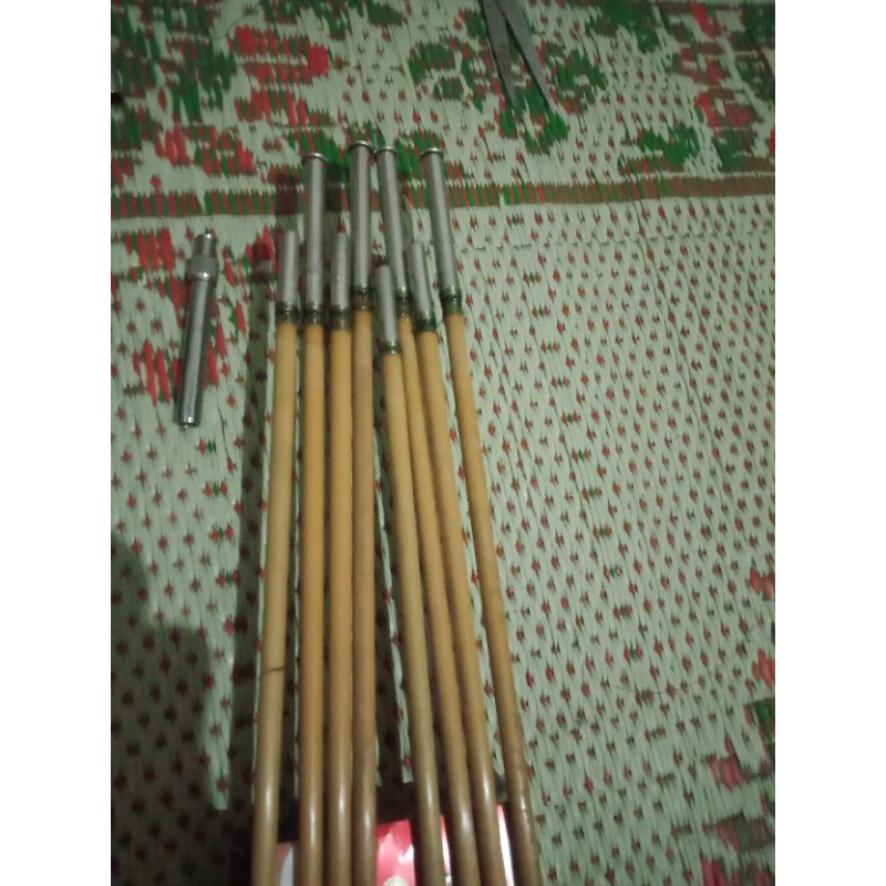 fiber sutet full hitam buat rangka anco / beranjang