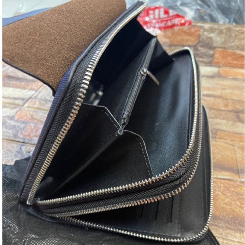 Clutch handbag tas Tangan Pria/Wanita LCS X6 import Quality