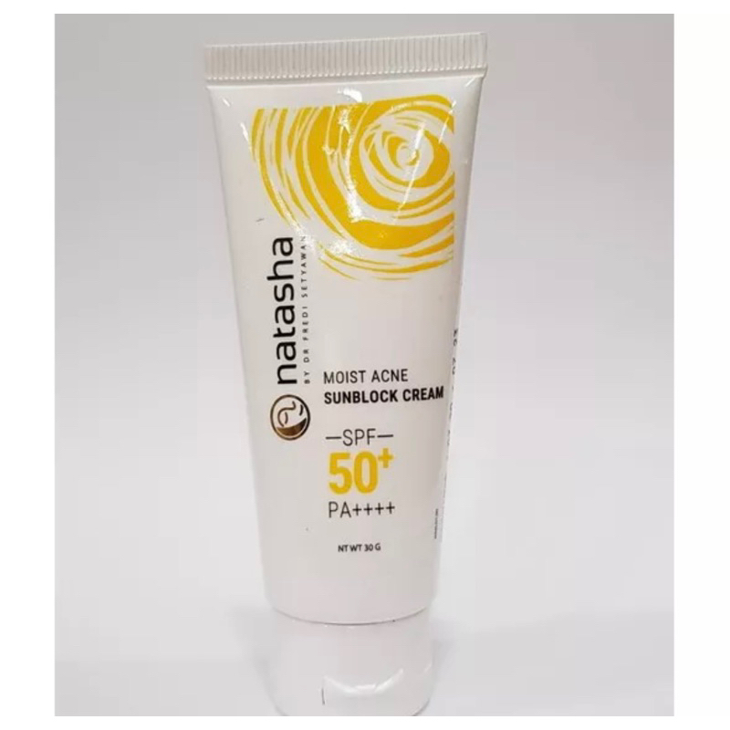 (PRELOVED) MOIST ACNE SUNBLOCK CREAM NATASHA SKINCARE