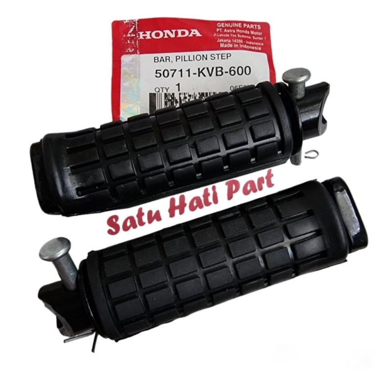 Karet Footstep / Pijakan Belakang Vario Lama Ori Honda