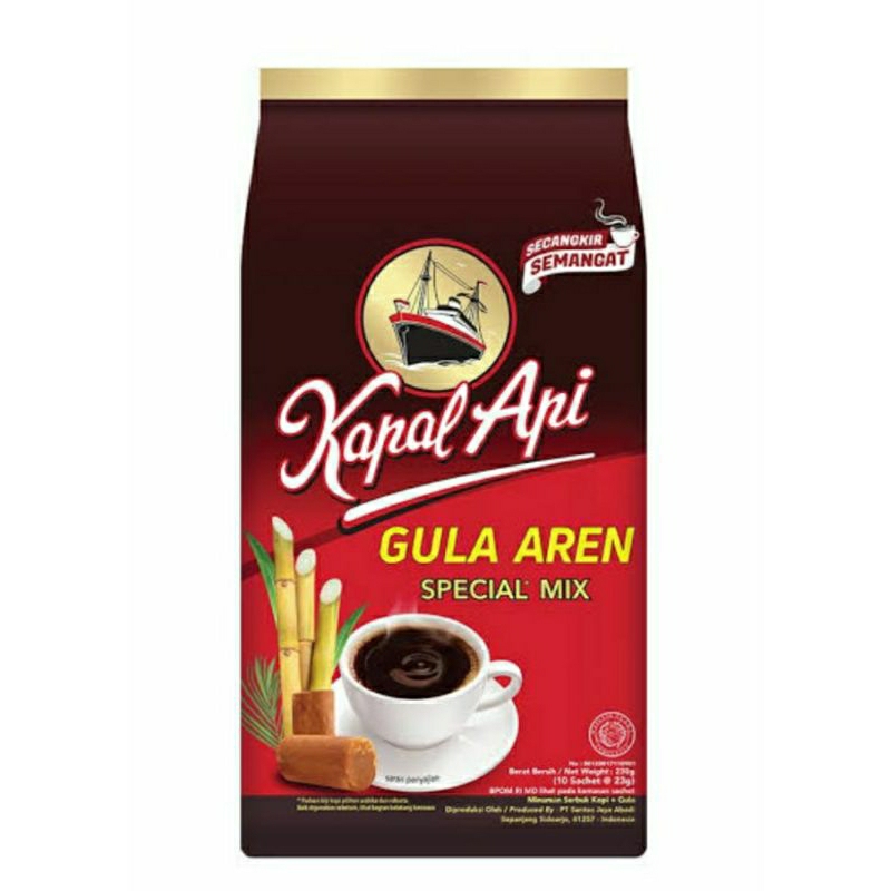 

kopi kapal api mix gula aren