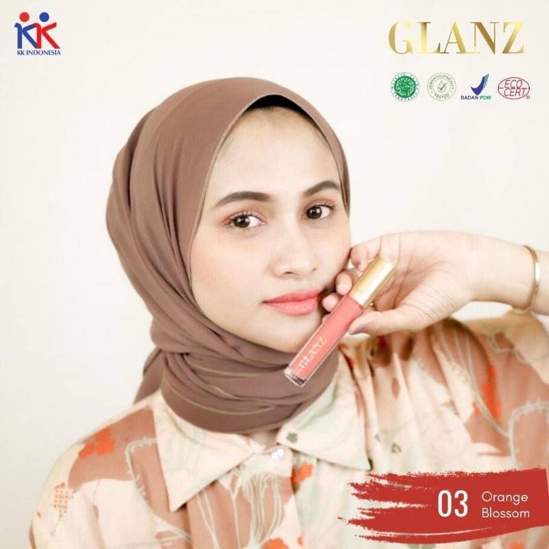 Lipstik Lip and Cheek Cream,LIPCREAM Lembut Tahan Lama Warna Orange Blossom.