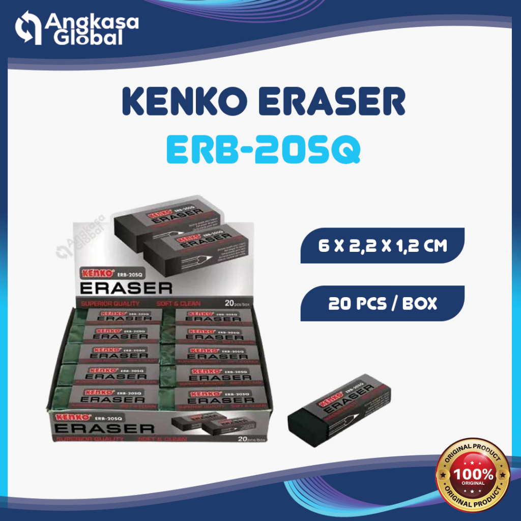 

KENKO ERASER / PENGHAPUS ERB-20SQ (1PC)