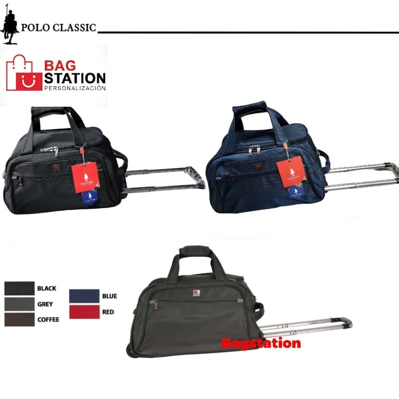 TRAVEL BAG POLO CLASSIC ORIGINAL TAS TRAVEL BAG TROLI RODA TAS TROLLEY TAS CABIN TAS KOPER TAS PAKAI