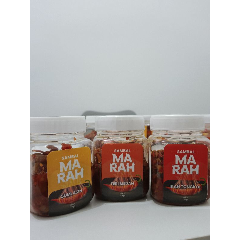 

SAMBAL MARAH - Sambal Ikan Tongkol - Sambal Teri Medan - Sambal Cumi Asin