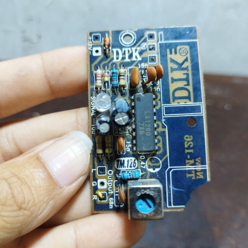 Pcb tuner fm dtk