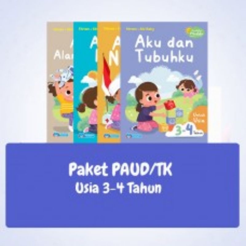 

Paket Paud/TK K-Merdeka usia (3-4tahun)