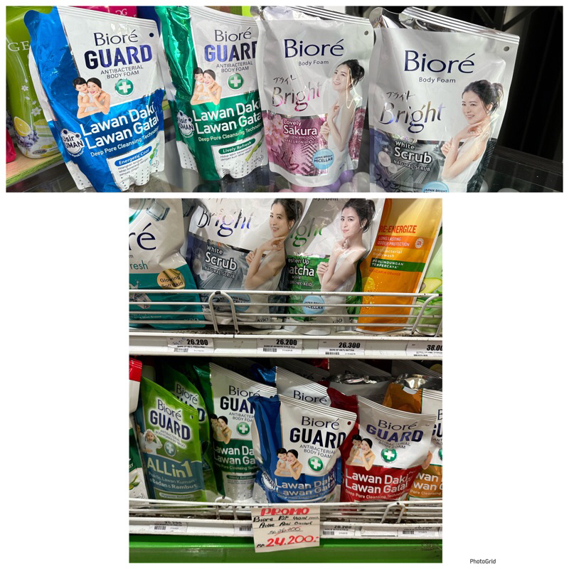 sabun cair biore 400ml