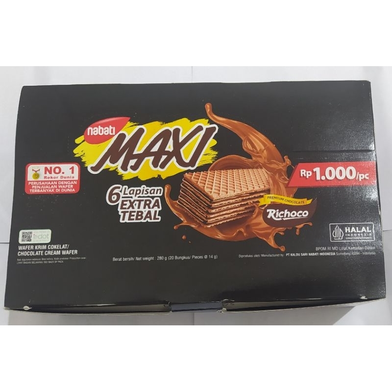 

Nabati Maxi coklat 6 lapis