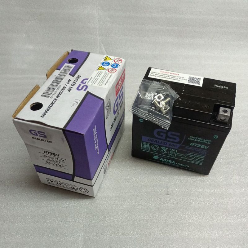 aki accu GS GTZ6V ORI vario125 150