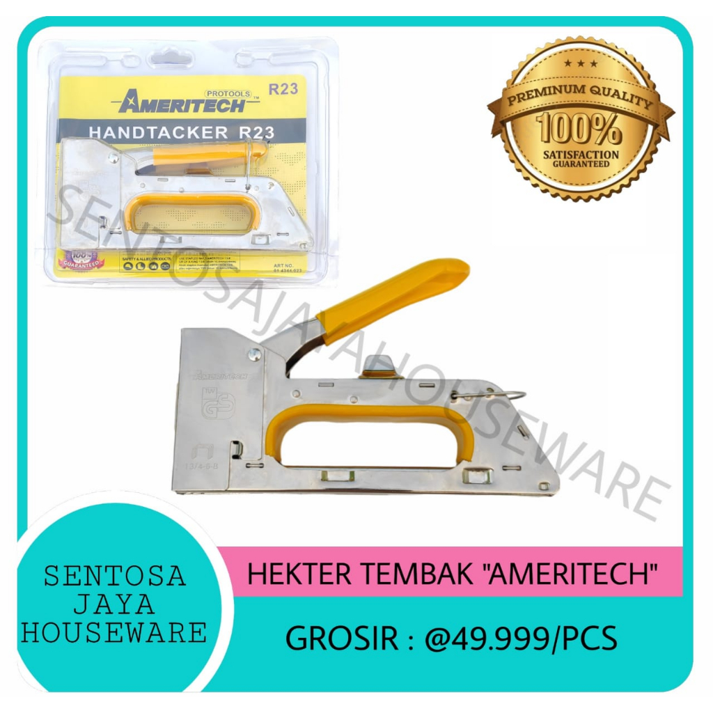 

HEKTER TEMBAK R23 / STAPLES GUN / GUN TACKER TEMBAK R23 AMERITECH