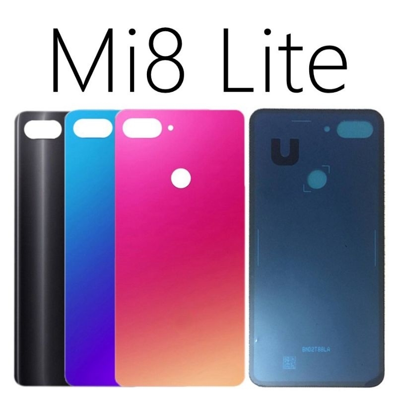 BACKDOOR BACK COVER XIAOMI MI 8 LITE ORIGINAL