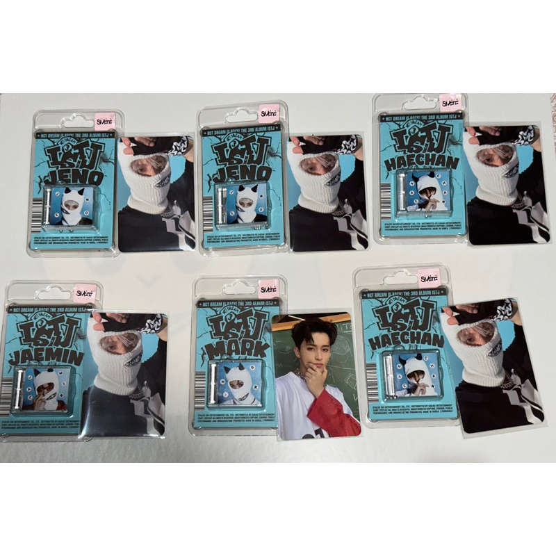 {Ready Stock} Unsealed Official Album Smini ISTJ Jeno Haechan Mark Jaemin NCT Dream PC Jeno Mark Smi
