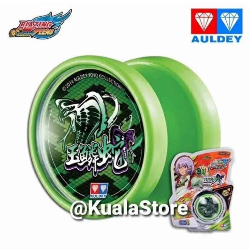 YOYO AULDEY ORIGINAL BLAZING TEENS LV 2 - THUNDER HADES JADE SNAKE RESPONSIF RESPONSIVE YOYO PROFESI