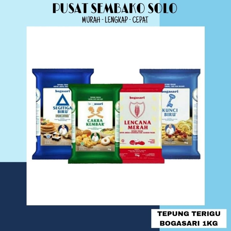 

Bogasari Tepung Terigu 1kg