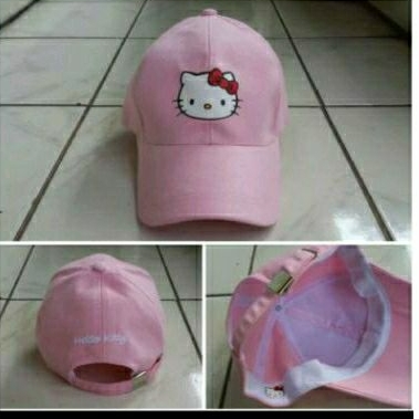 Topi Hello Kitty Topi Baseball Hello Kitty