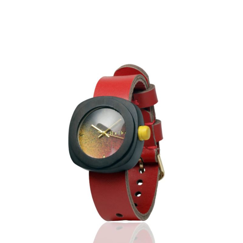 jam tangan kayu unik pria wanita murah