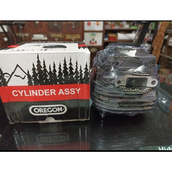 Block Cylinder Kit Chainsaw Besar 070 komplit piston rings pen oregon