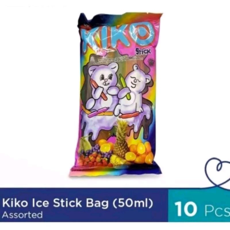 

KIKO Ice Stick Es Stik Rasa Buah @10 Pcs