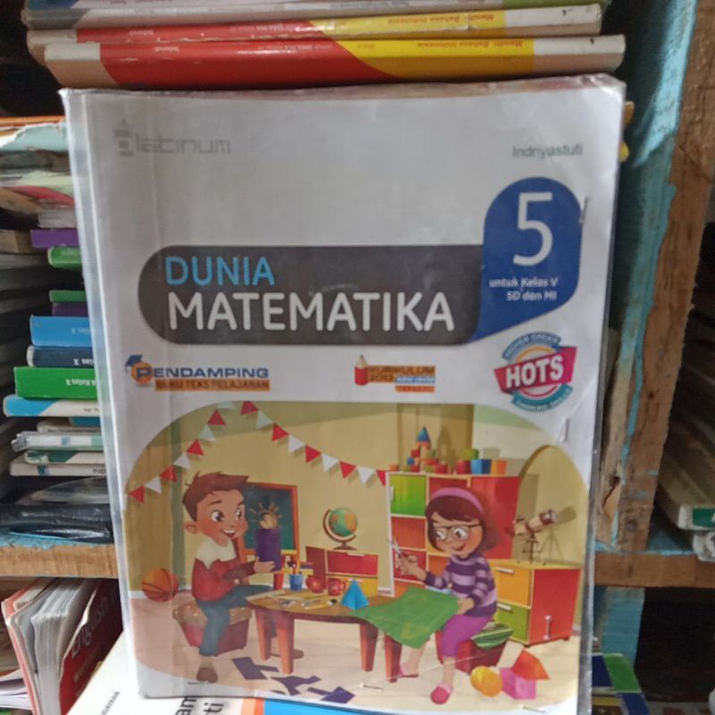 buku dunia matematika untuk kelas 5 SD penerbit platinum