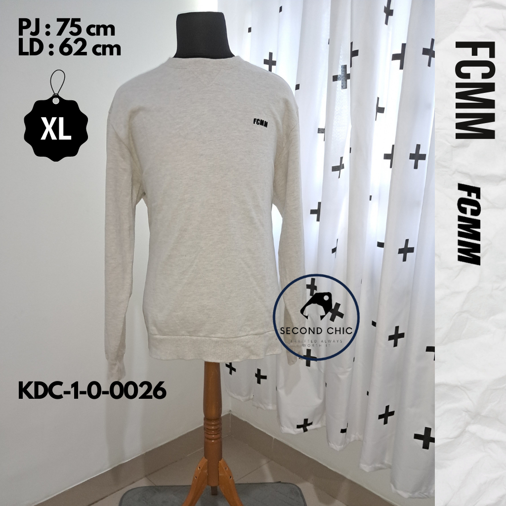 Crewneck FCMM ORIGINAL | Crewneck Pria | Sweater FCMM | Crewneck branded | Sweater branded