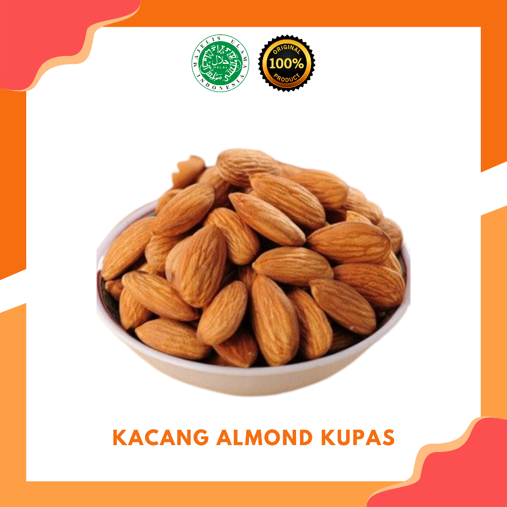 

Kacang Almond Kupas 1 KG