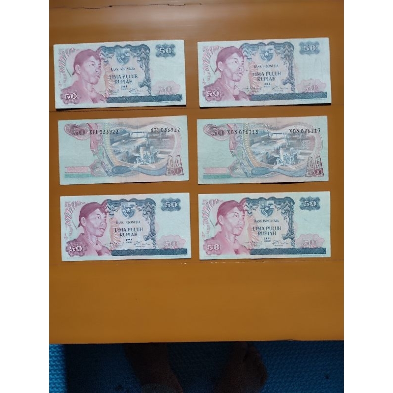 Uang/Kuno/Indonesia/Jendral/Sudirman/Mahar/Nikah/Dekorasi/Koleksi/Unik/Display/Antik/PePeng/Koleksi