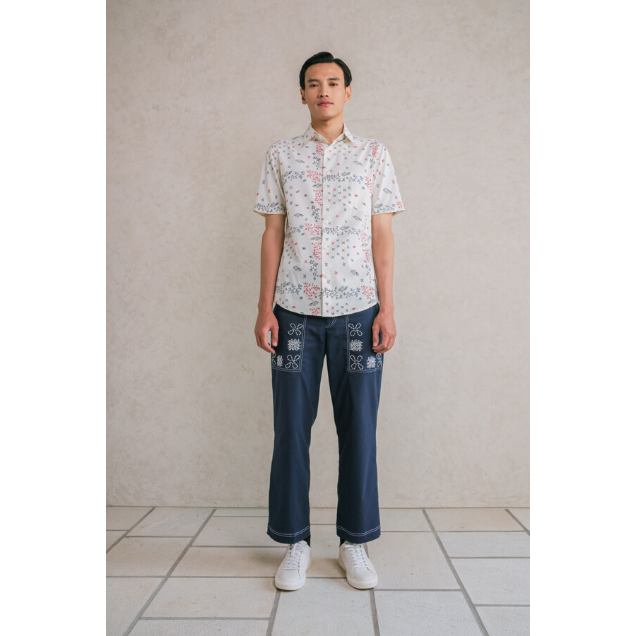 bateeq - GANA Kemeja batik pria MEN SHIRT S/S SLIMFIT