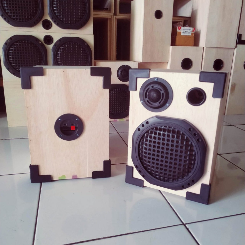Box speaker 6 inch + tweeter 2 way