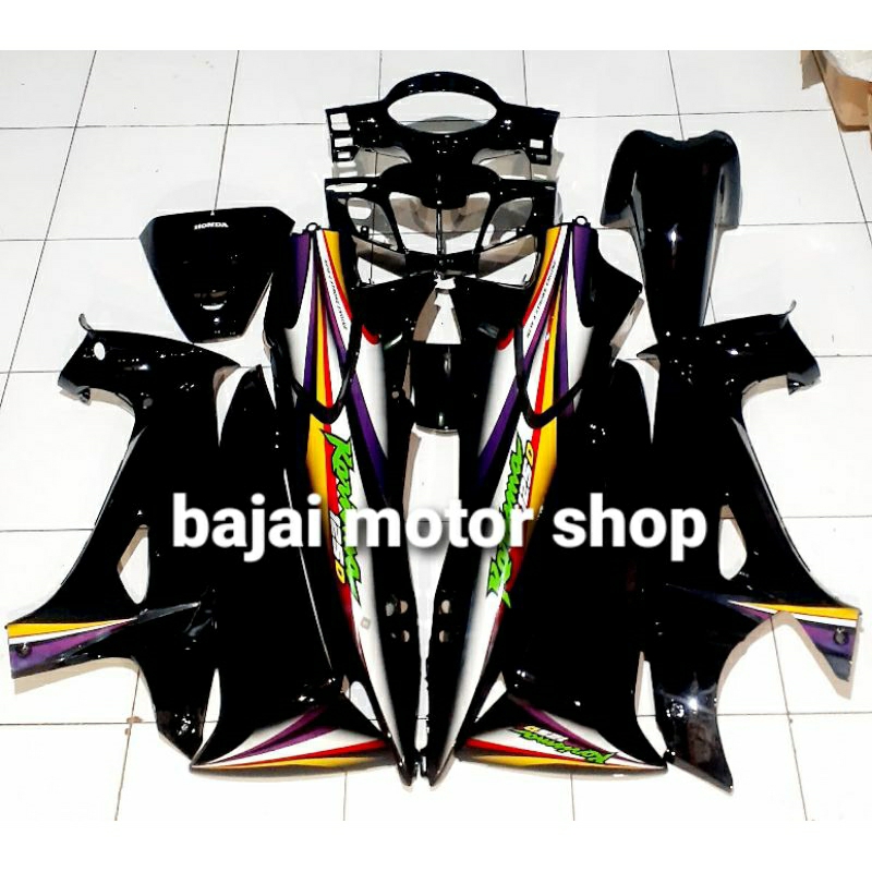 cover body fullset halus karisma 125 D