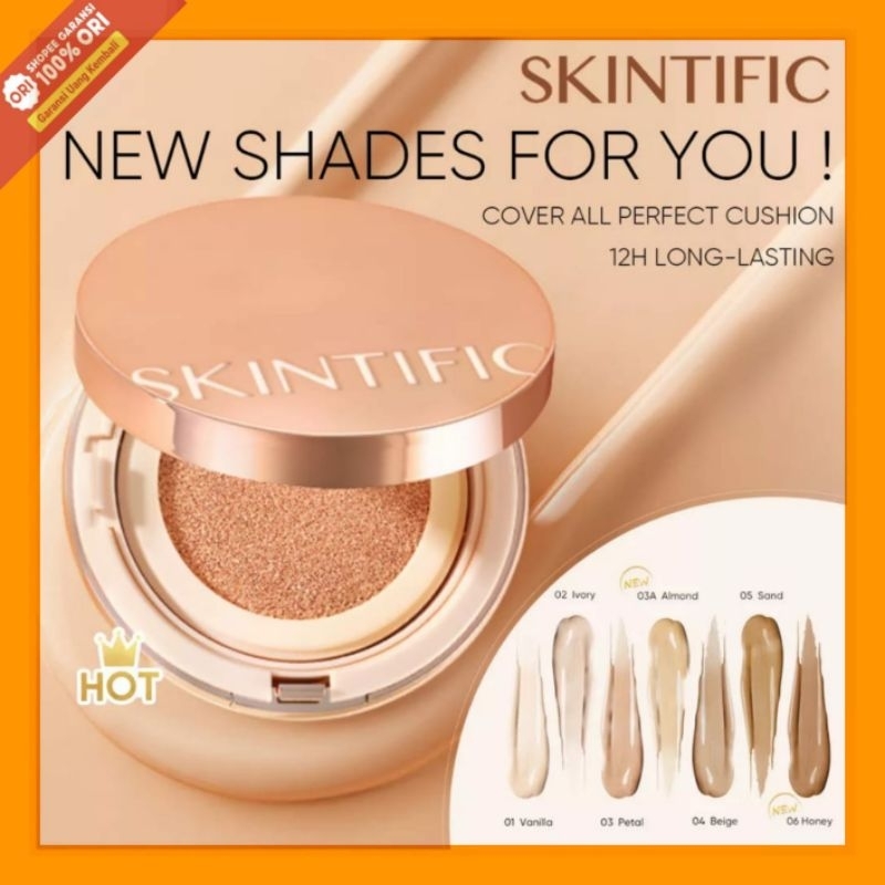 SKINTIFIC air cushion BB cream/Foundation/ BB cushion breathable UV