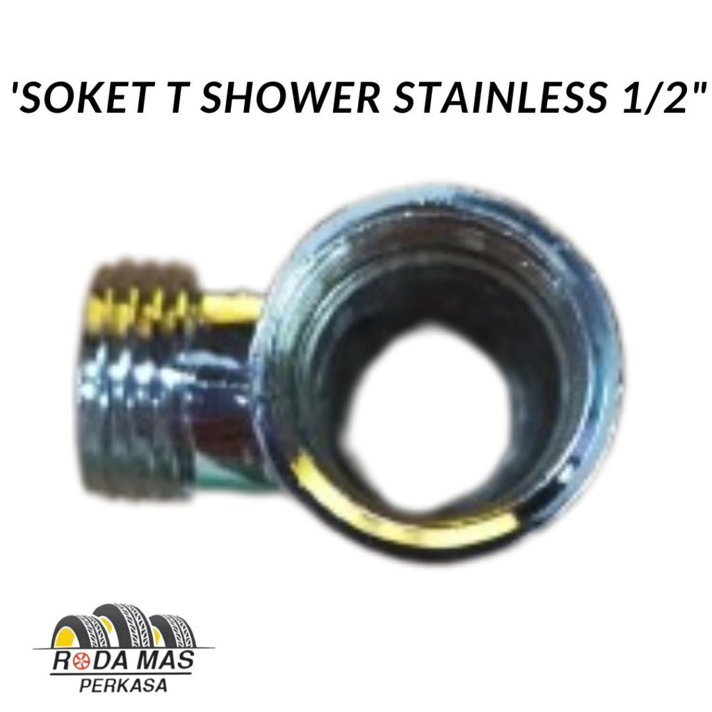 NEPEL SAMBUNGAN PIPA TEE T SHOWER AIR PANAS DINGIN STAINLESS RMP