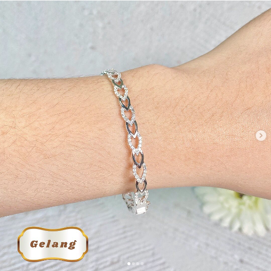 Elco Jewellery - Gelang Berlian Eropa F Vvs | GBRE-00523SH Berkualitas dan Bergaransi