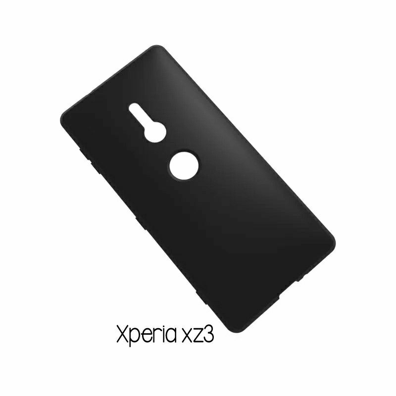 softcase soft case black matte sony xperia xperia XZ3