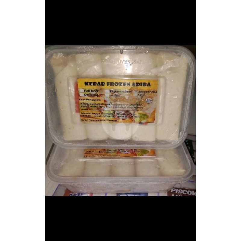 

Kebab Frozen Adiba Jumbo Isi 10