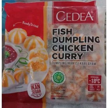 

CEDEA DUMPLING CHICKEN CURRY 500 GR