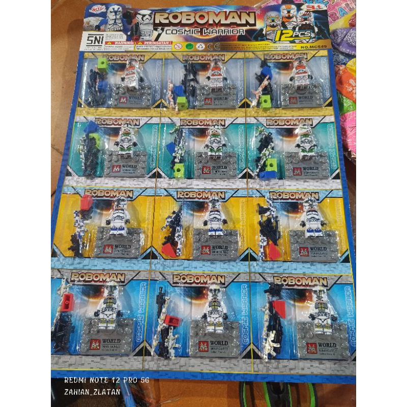 Mainan Roboman /Lego Roboman Star Wars/Lego Roboman Minicraf 1pcs