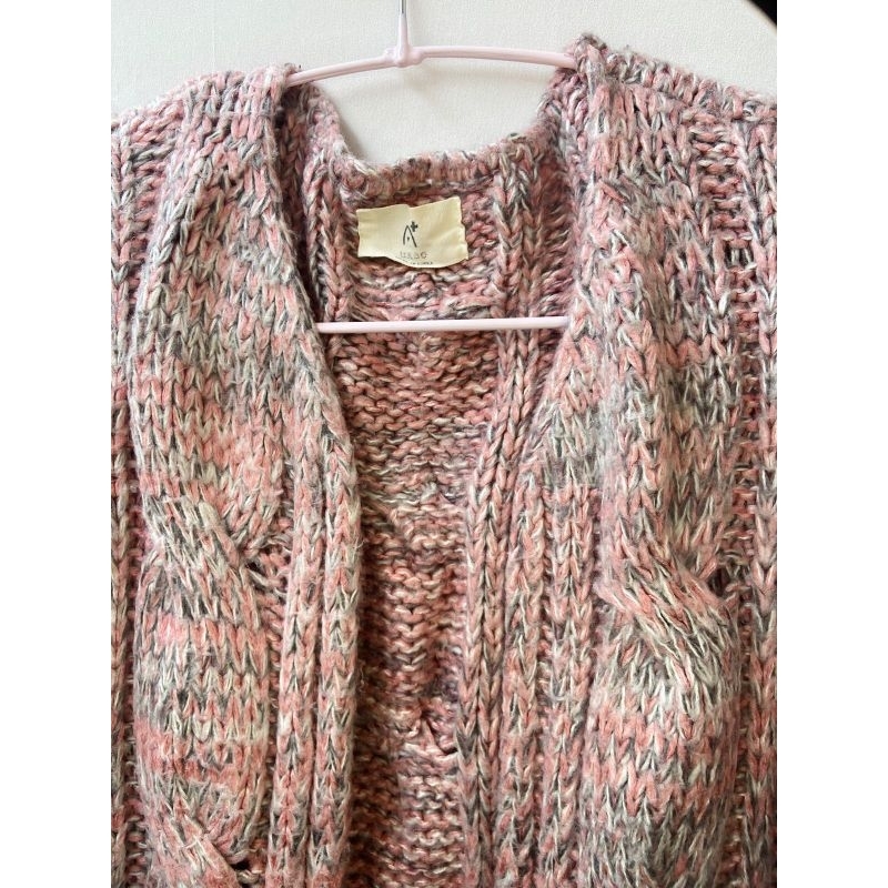Cardigan Rajut Pink