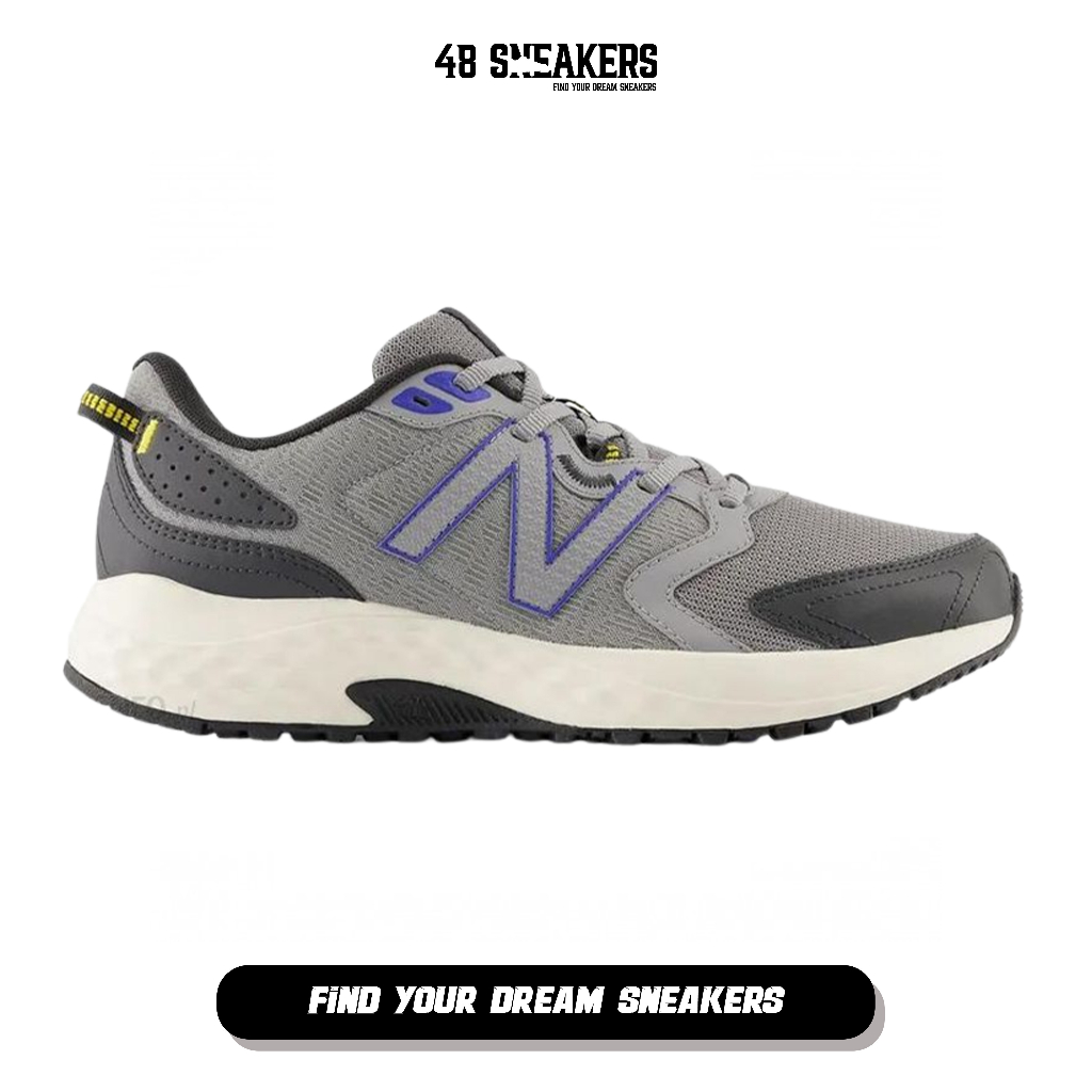 Sepatu Pria New Balance Trail 410 v7 Grey (MT410TO7) Original