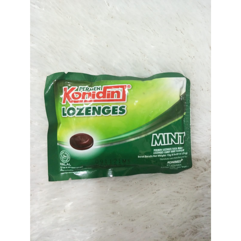 

KONIDIN LOZENGES ISI 6 // PERMEN UNTUK PEREDA BATUK