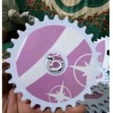 Piringan sepeda Anak Opc 28T bisa buat sepeda bmx ukuran 12,16 dan 18 
Model Crank OPC segi enam 

#