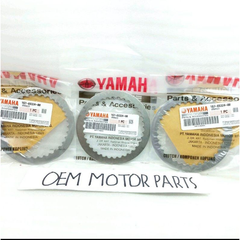 Plat besi kampas kopling jupiter mx lama asli ori yamaha
