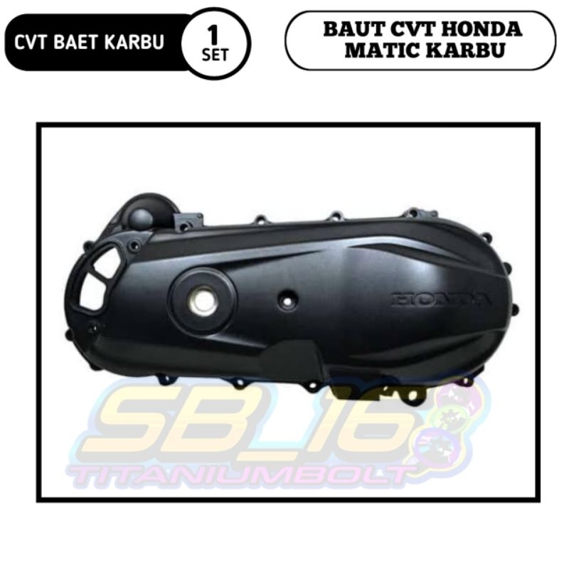 BAUT CVT VARIO 110 / BEAT KARBU TITANIUM GR5