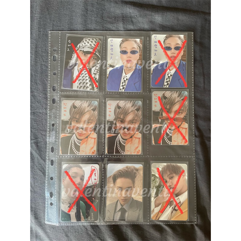 EXO NCT Photocard Merchandise Official