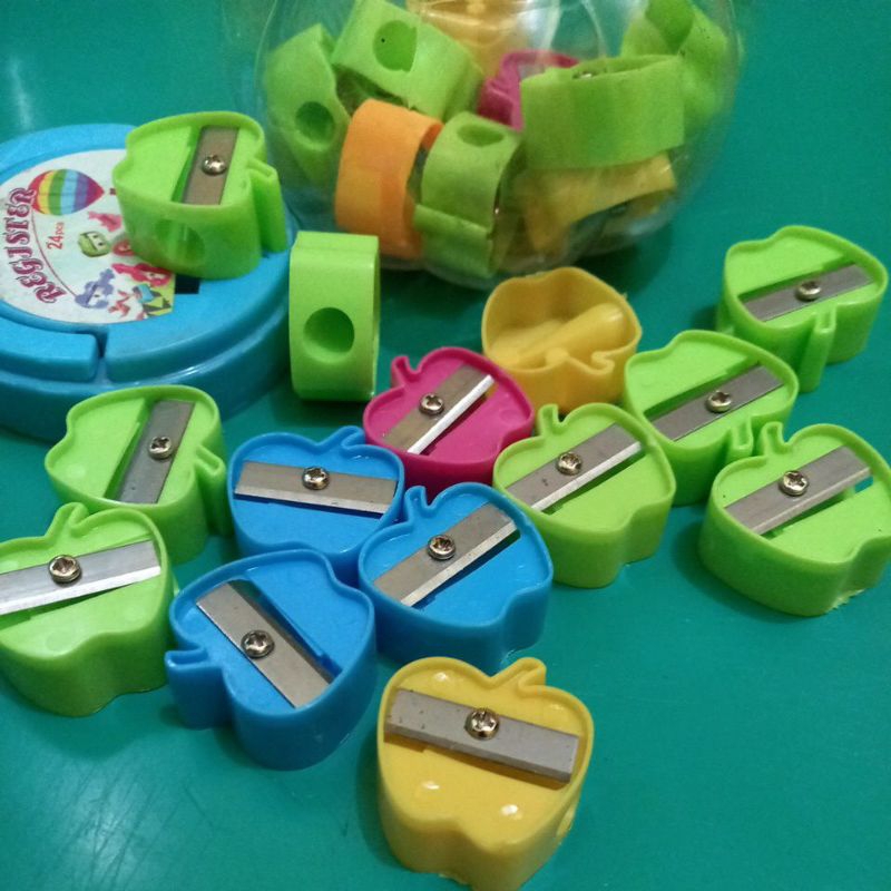 

Rautan pencil karakter apel